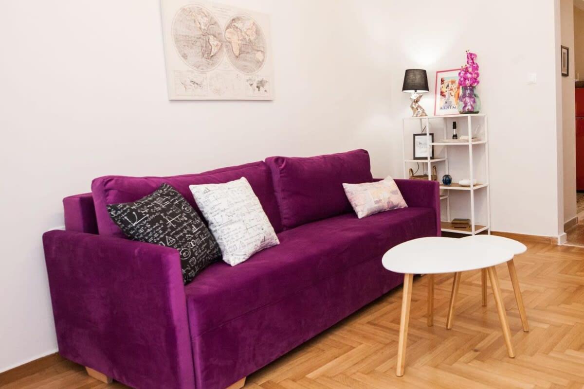 Contemporary Stylish Apartment Located Near Metaxourgeio Area Athens Ngoại thất bức ảnh